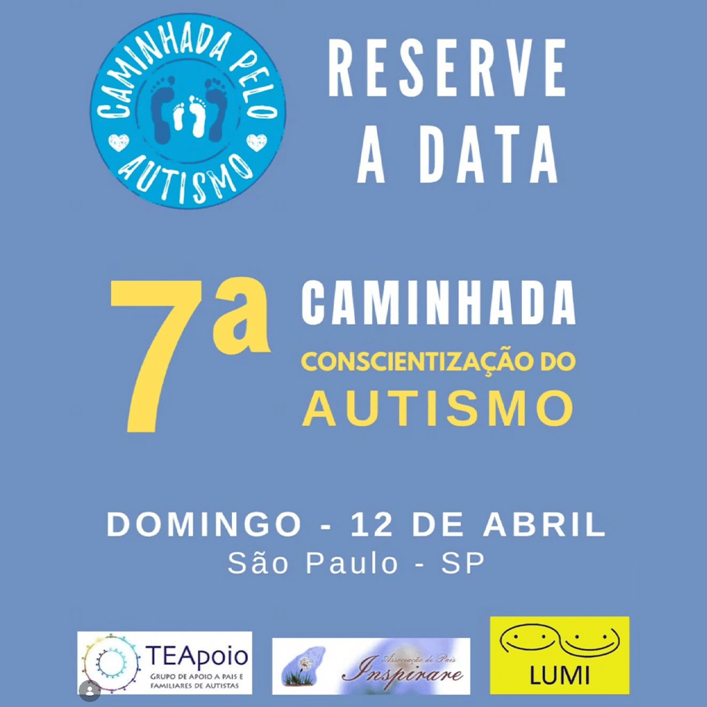 7ª Caminhada Conscientização do Autismo