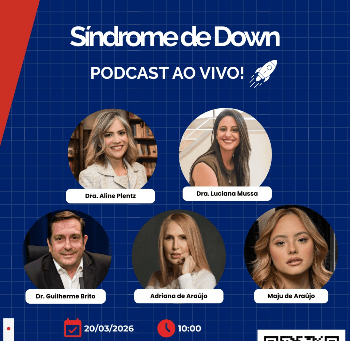 🎙️ PODCAST AO VIVO: Síndrome de Down