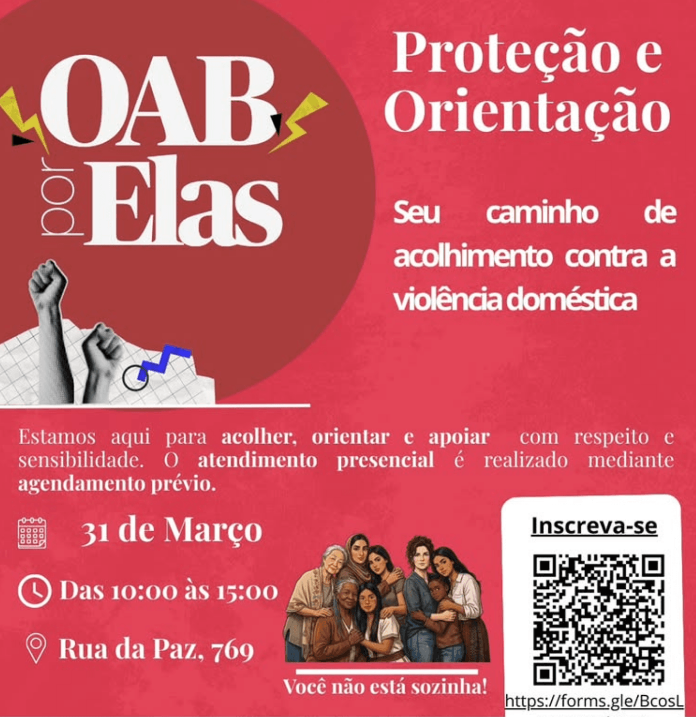 OAB por Elas: Orientação Jurídica