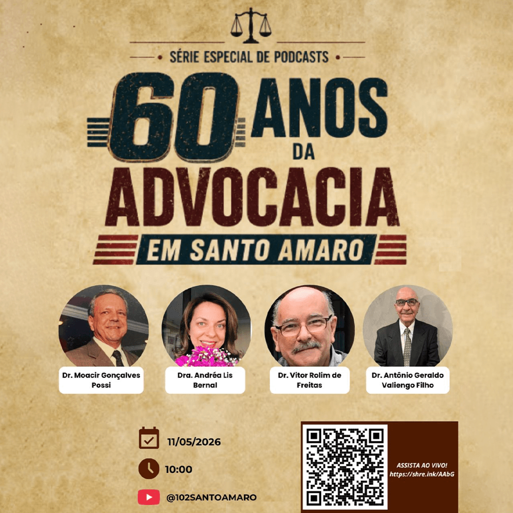 🎙️ 60 anos da Advocacia em Santo Amaro: EPISÓDIO V