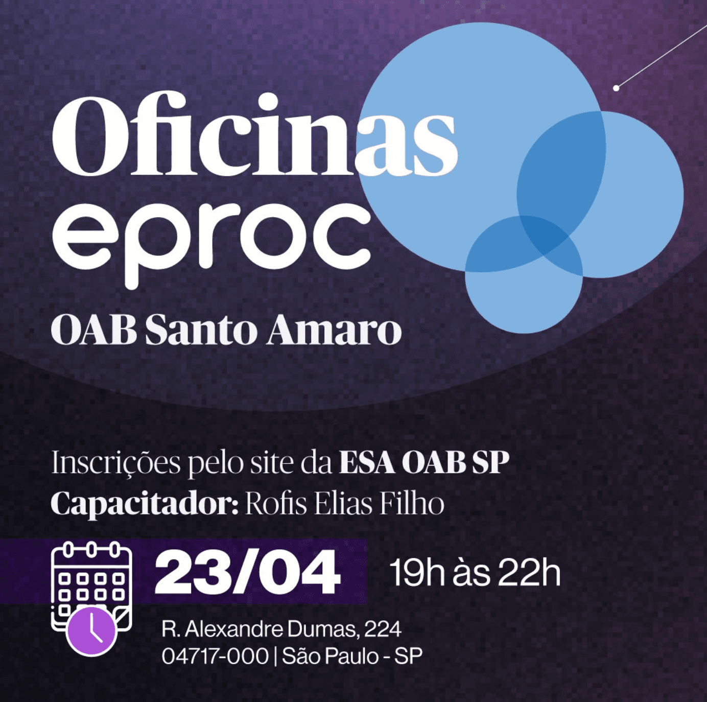 📙 ESA Santo Amaro: OFICINA EPROC