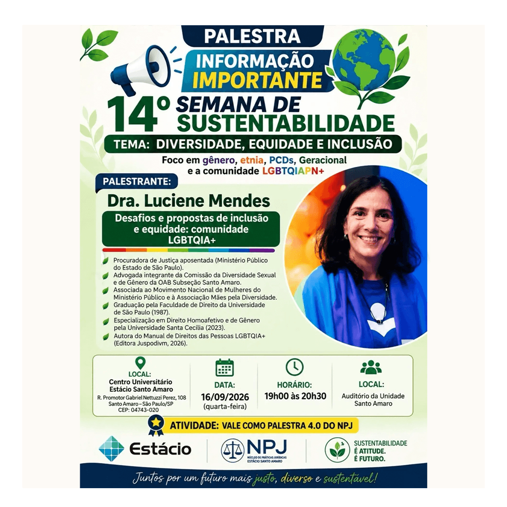 14° Semana da Sustentabilidade: Diversidade e Inclusão