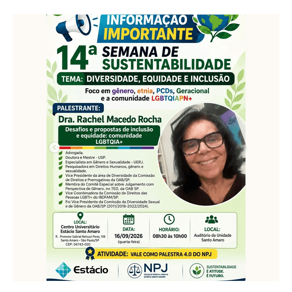 14° Semana da Sustentabilidade: Diversidade e Inclusão
