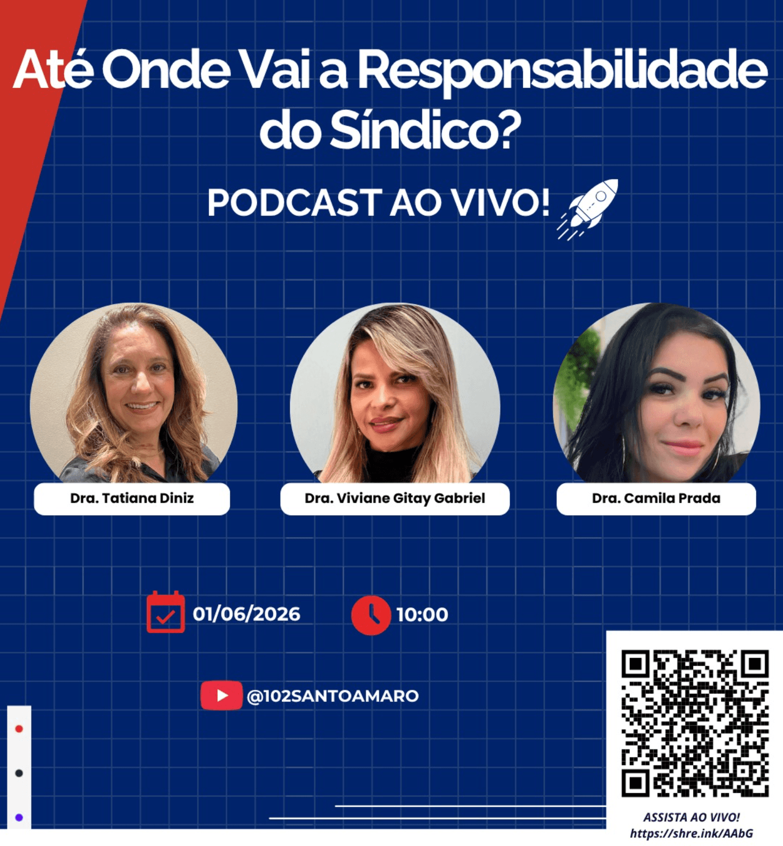 🎙️ Podcast AO VIVO: Até Onde Vai a Responsabilidade do Síndico?
