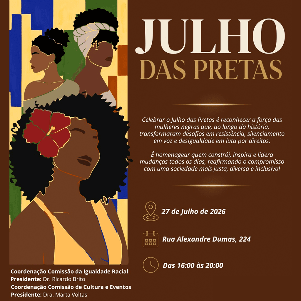 ✊🏿 JULHO DAS PRETAS: Vozes que transformam, histórias que inspiram, lutas que seguem vivas