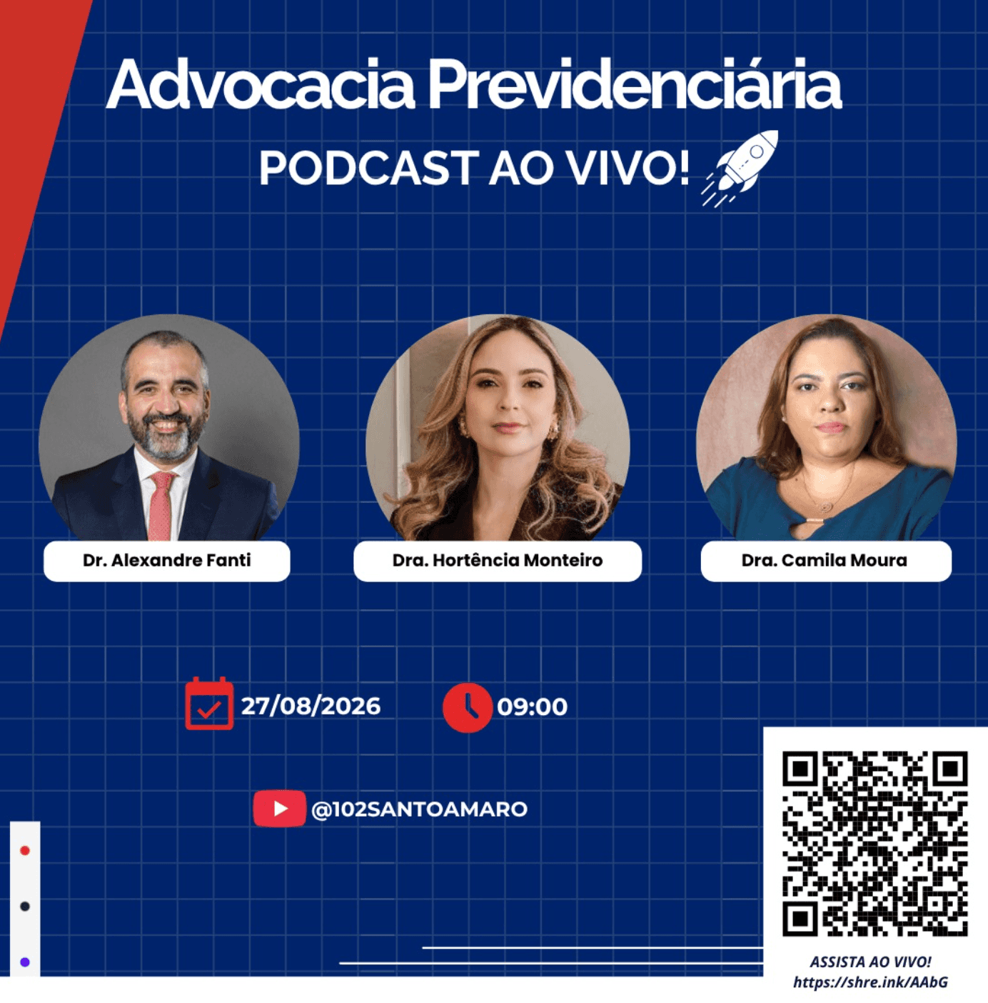 🎙️ Podcast AO VIVO: Advocacia Previdenciária