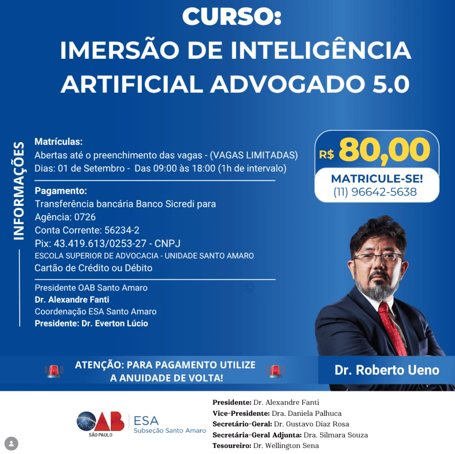 📙 ESA Santo Amaro: Imersão de IA - Advogado 5.0