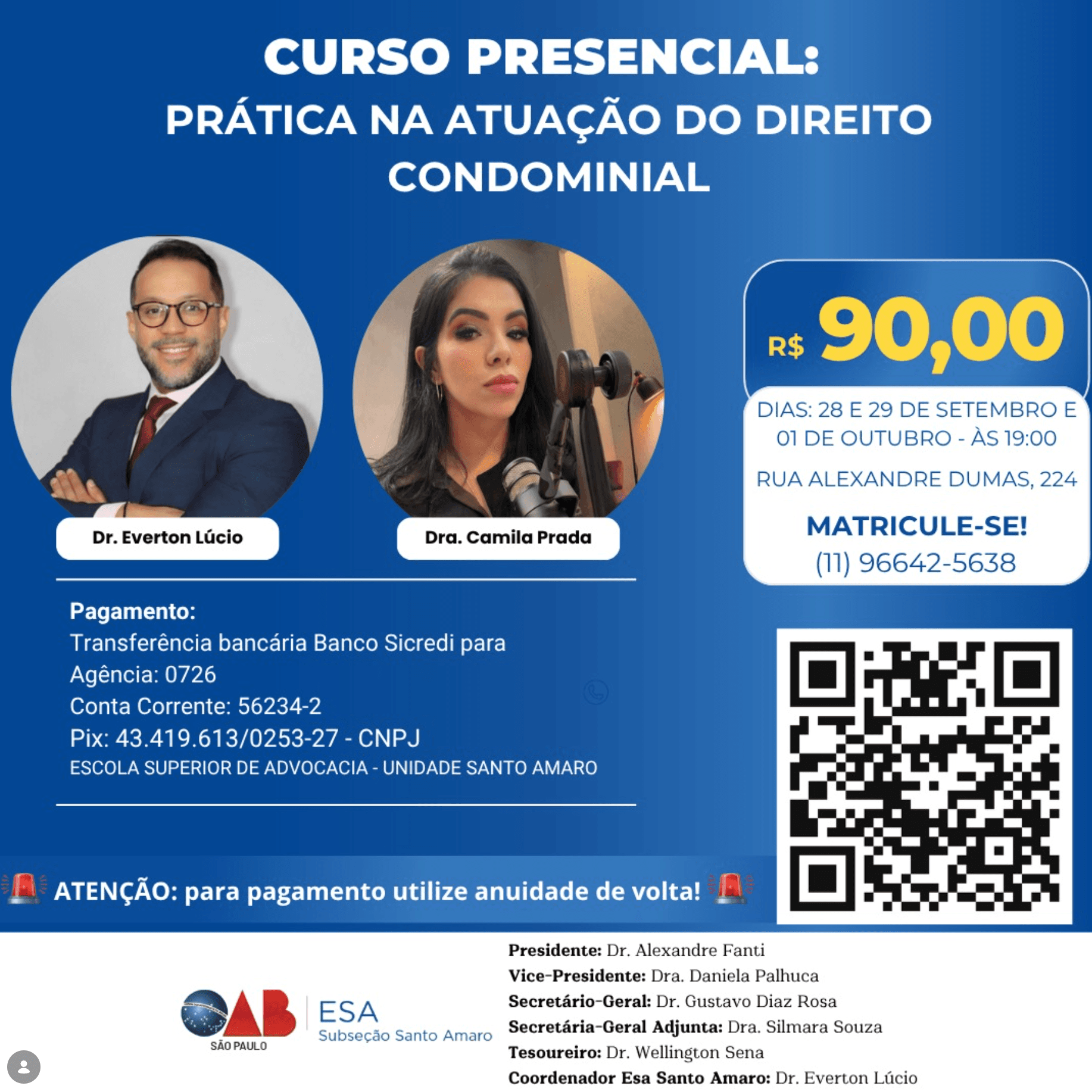 📙 ESA Santo Amaro: Prática na Atuação do Direito Condominial