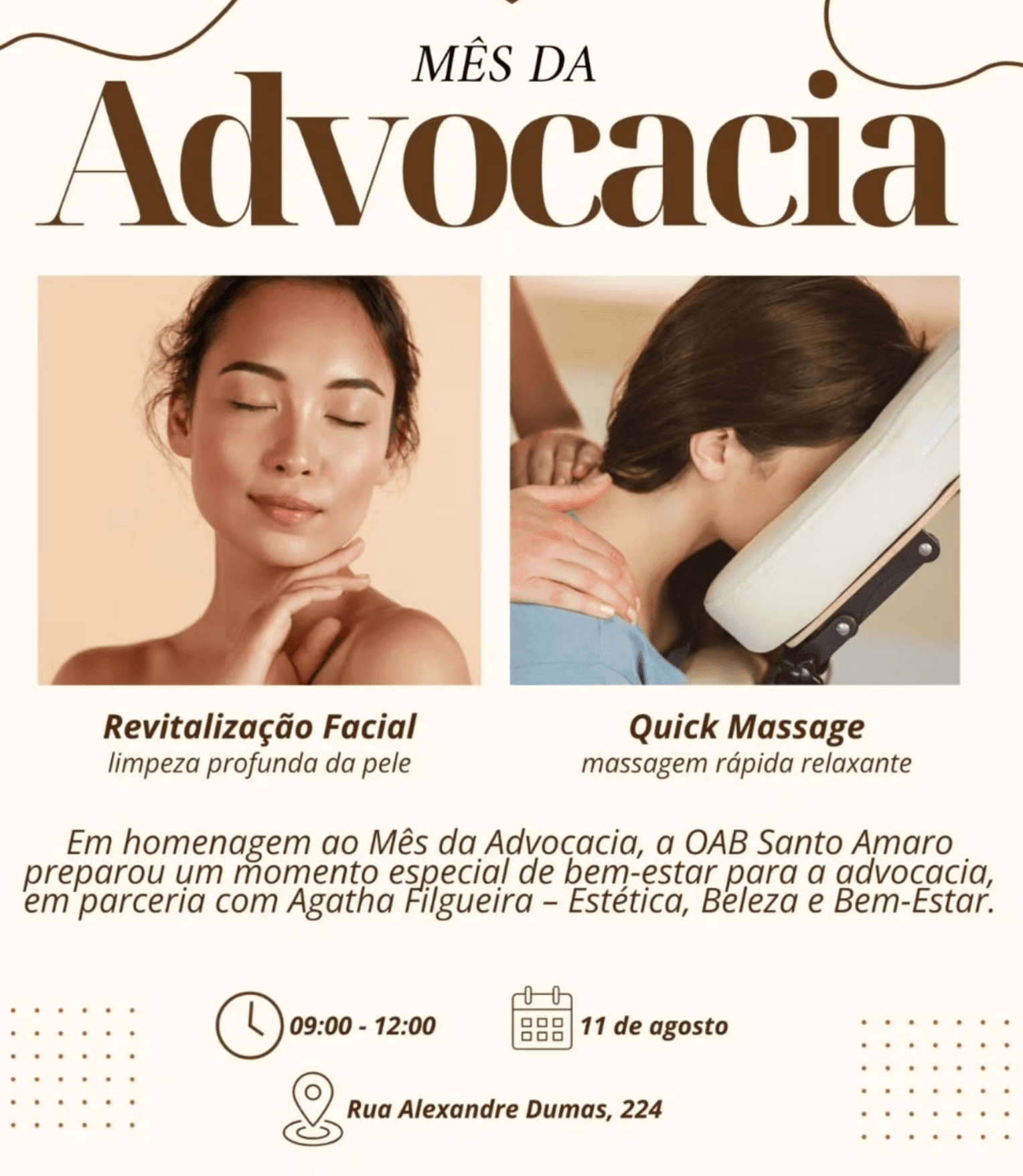 Mês da Advocacia: Um momento especial de bem-estar
